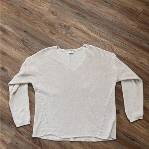 Light Beige/Pink Gentle Fawn Tucker Sweater